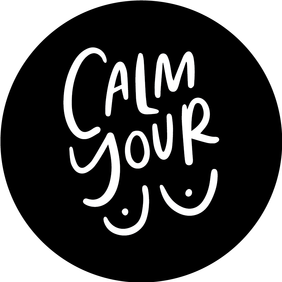 Calm Your Tits 3" Fridge Magnet