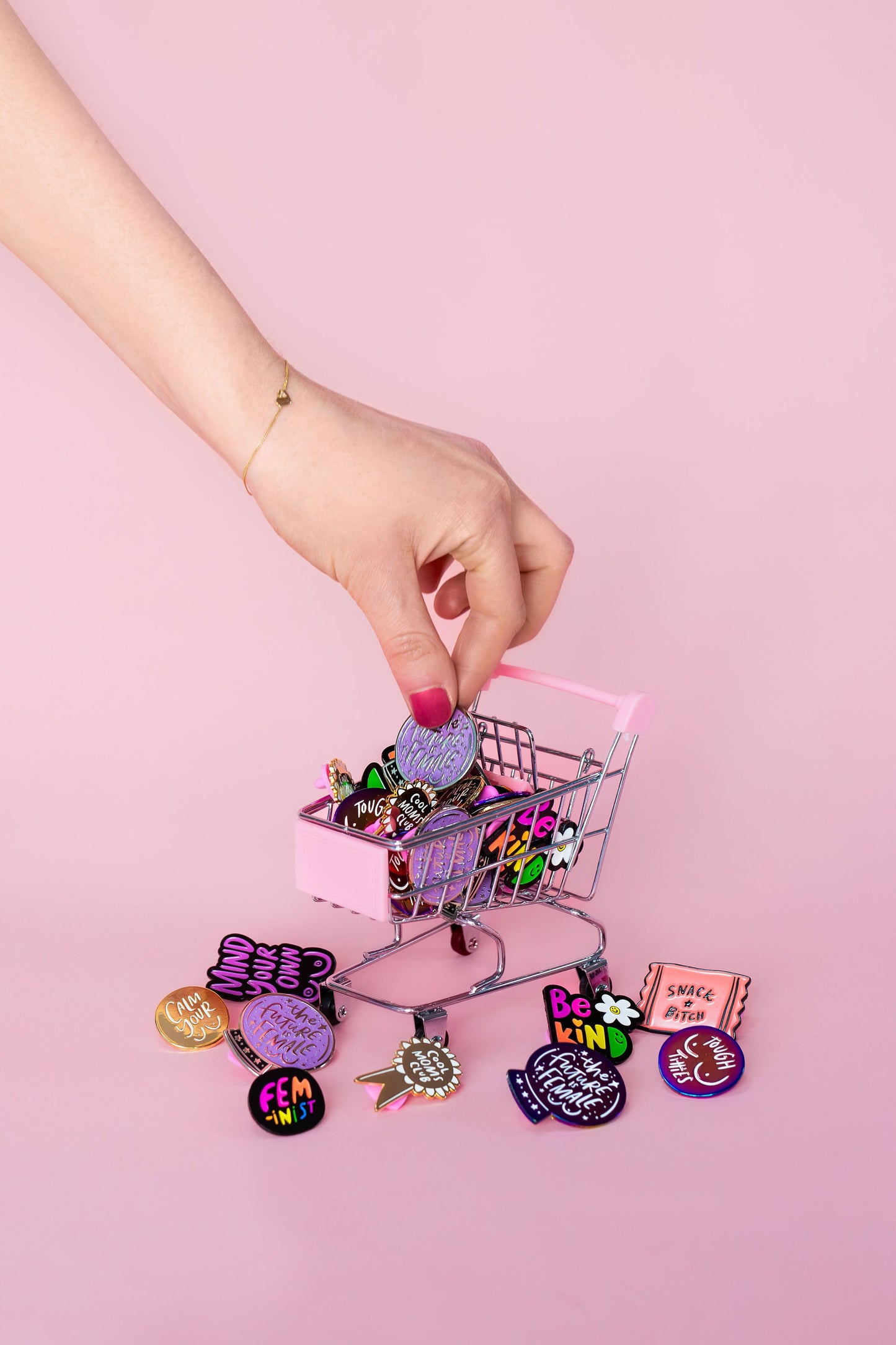 The Future is Female Enamel Pin