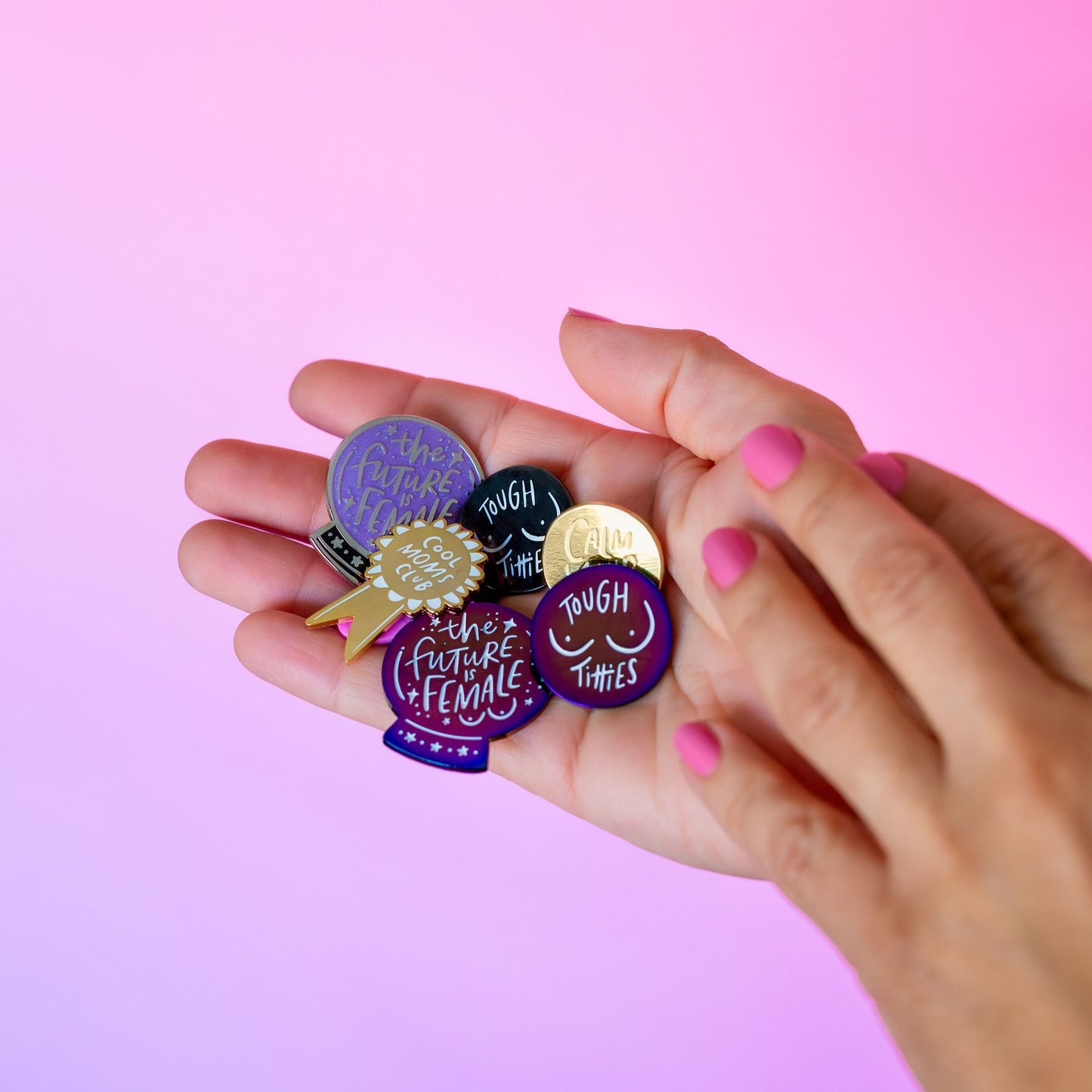 Cool Moms Club Enamel Pin