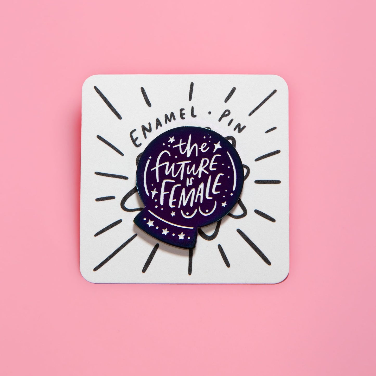 The Future is Female Enamel Pin