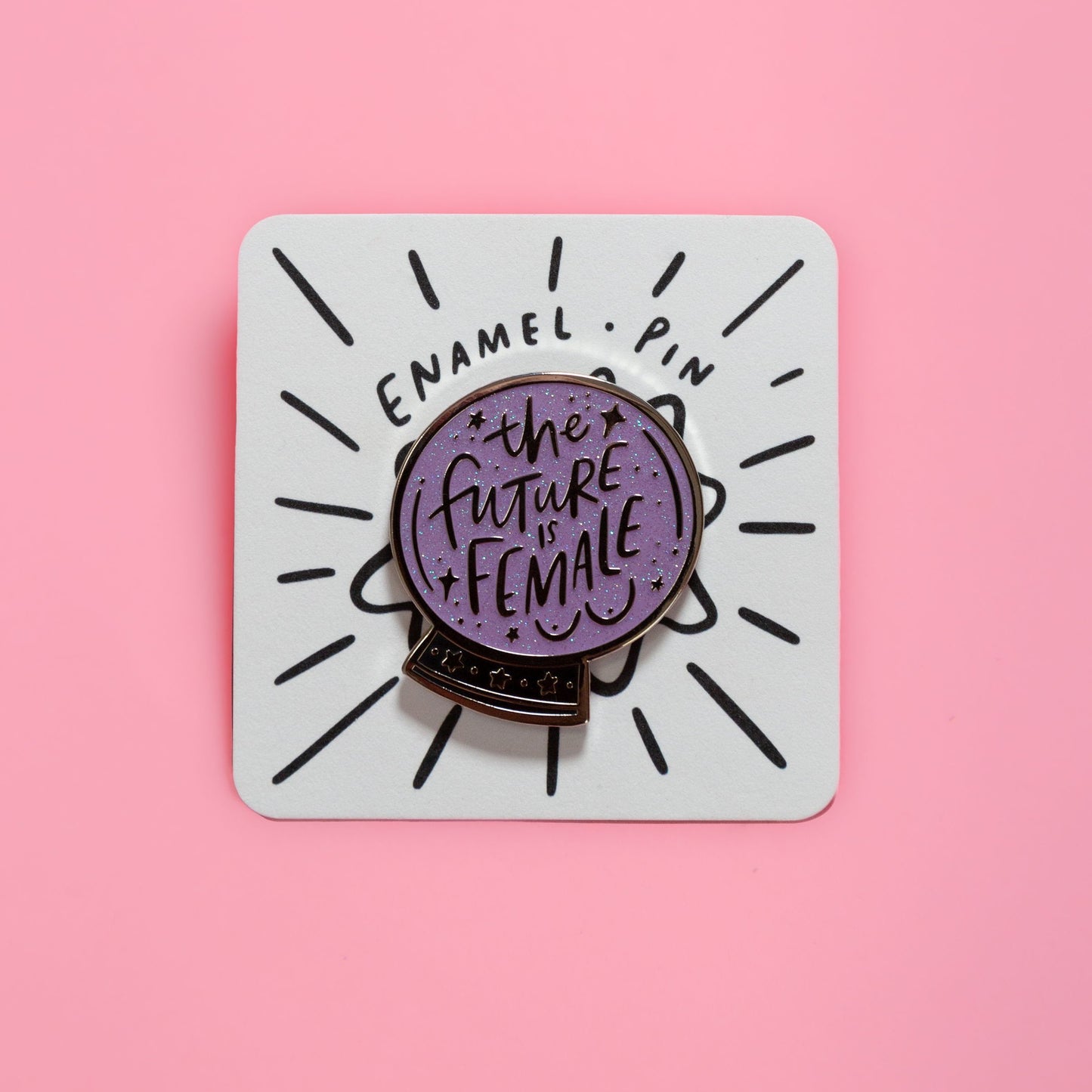 The Future is Female Enamel Pin