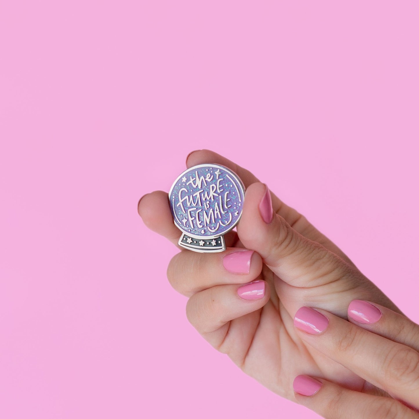 The Future is Female Enamel Pin