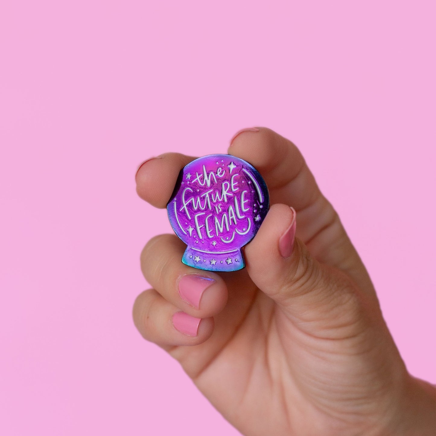 The Future is Female Enamel Pin