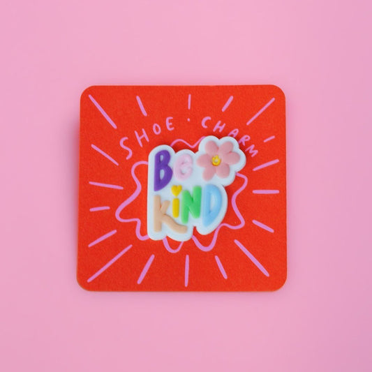 Be Kind 1.2" Shoe Charm